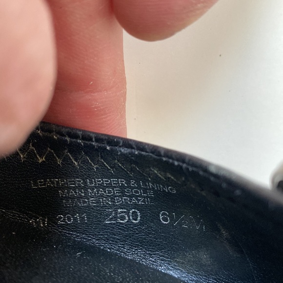 Tory Burch Minnie Travel Ballet Flat -Black/Gold-Sz 6.5 - Picture 10 of 15